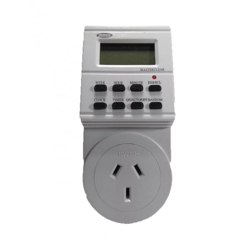 Timer digital ZURICH XTIM03205 programable enchufable
