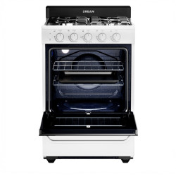Cocina DREAN CD5603AB0 Multigas 56cm 4 hornallas blanca