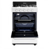 Cocina DREAN CD5603AB0 Multigas 56cm 4 hornallas blanca