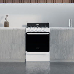 Cocina DREAN CD5603AB0 Multigas 56cm 4 hornallas blanca