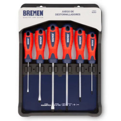 Juego destornilladores BREMEN PH + PL 6 piezas