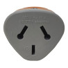 Ficha hembra EXLUTT axial 10A 250V naranja