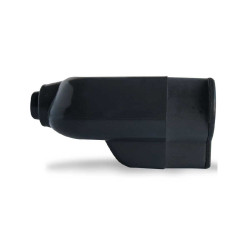 Ficha hembra KALOP KH negro perno chato polarizado 10A 250v