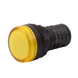 Piloto luminoso CHINT ND16-22DS/2 22mm 24V amarillo compacta