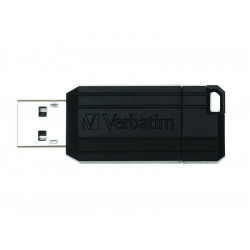 Pendrive VERBATIM PINISTRIPE 128gb Retráctil