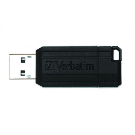 Pendrive VERBATIM PINISTRIPE 128gb Retráctil