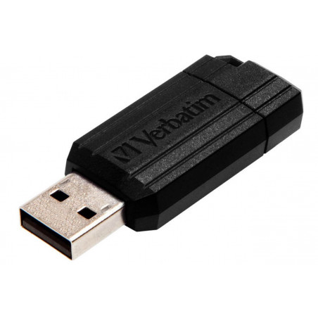Pendrive VERBATIM PINISTRIPE 128gb Retráctil