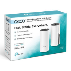 Sistema Wi-Fi Mesh TP-LINK M4 x2 2 puertos 867Mbps