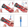 Pinza pelacable TBCIN HS-700A 0.25 - 6mm2