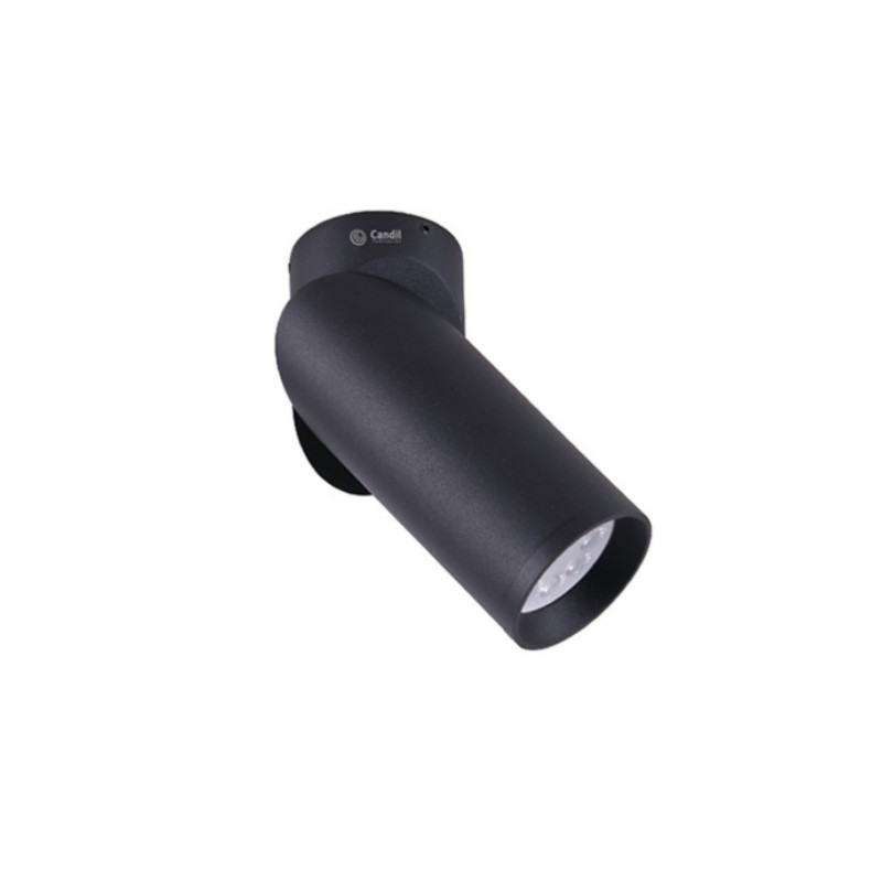 Spot cabezal CANDIL CALA para 1 luz GU10 negro Spot cabezal CANDIL CALA para 1 luz GU10 negro