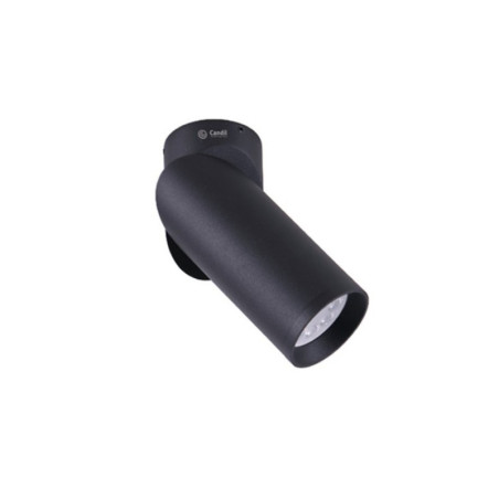 Spot cabezal CANDIL CALA para 1 luz GU10 negro