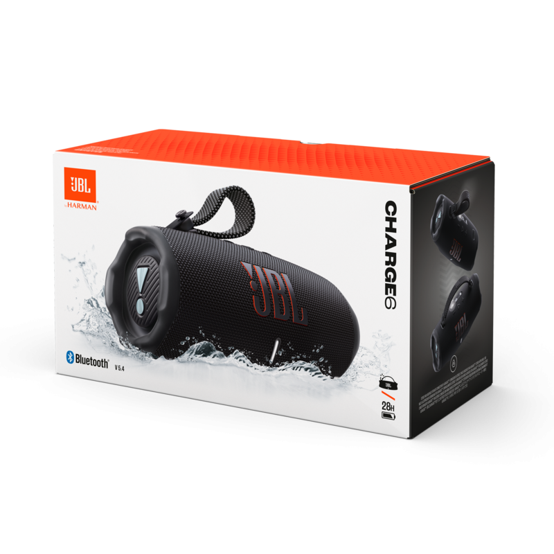 Parlante bluetooth JBL CHARGE 6 IP68 4722 mAh Negro Parlante bluetooth JBL CHARGE 6 IP68 4722 mAh Negro