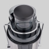 Exprimidor de jugo YELMO JG-1707 800W 500ml acero inoxidable reacondicionado
