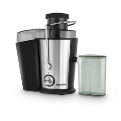 Exprimidor de jugo YELMO JG-1707 800W 500ml acero inoxidable reacondicionado