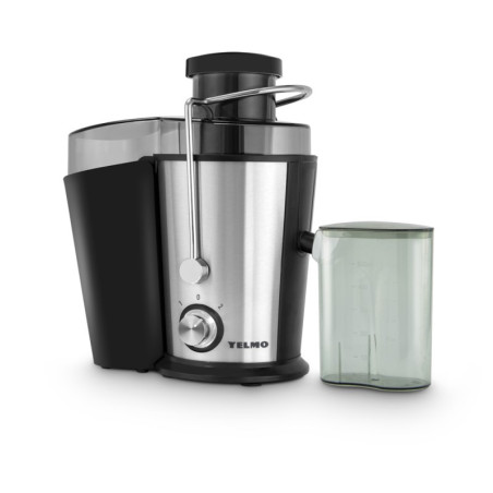 Exprimidor de jugo YELMO JG-1707 800W 500ml acero inoxidable reacondicionado