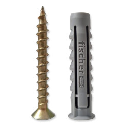 Kit FISCHER taco SX 6mm + tornillo TMF 21x35mm 100 unidades