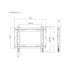 Soporte TV NISUTA NSSOTV43FE 23 a 43''