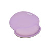 Mouse pad NISUTA NSPAD25M 25x23cm ergonómico con apoya muñecas