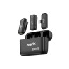 Micrófono corbatero doble NISUTA NSMICW3 Receptor USB-C