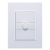 Conjunto armado CAMBRE BAUHAUS variador para ventilador 300w blanco