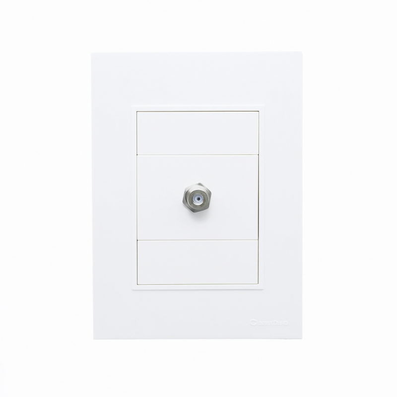 Conjunto armado CAMBRE BAUHAUS toma tv universal blanco
