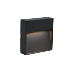 Aplique led 180° ILUMINACIÓN CARP cuadrado 3W 3000K luz cálida