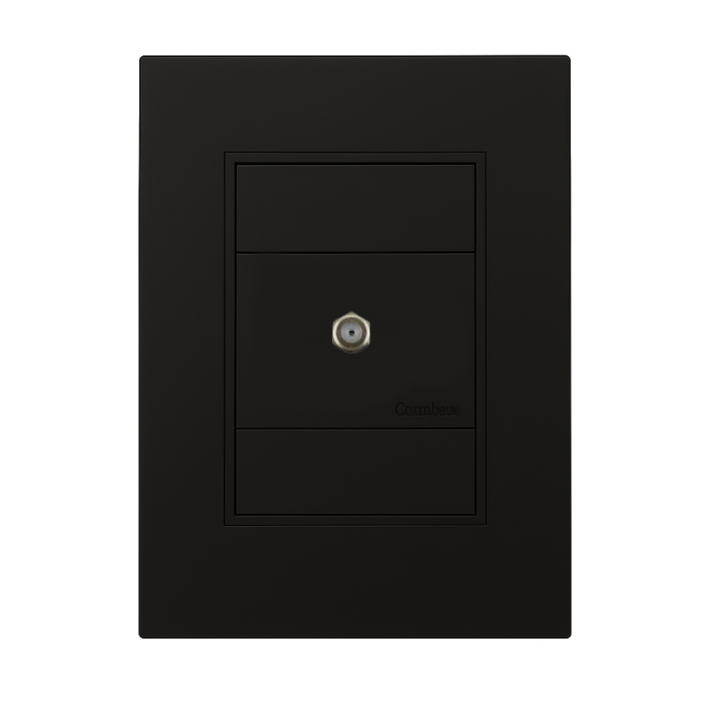 Conjunto armado CAMBRE BAUHAUS toma tv universal gris