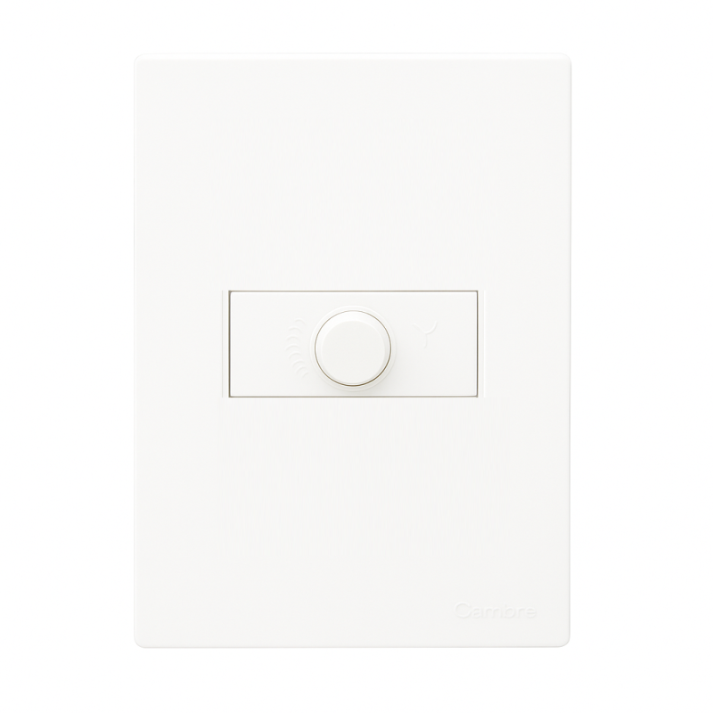 Conjunto armado CAMBRE S.XXII variador para ventilador 300w blanco Conjunto armado CAMBRE S.XXII variador para ventilador 300w blanco