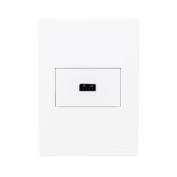 Conjunto armado CAMBRE S.XXII toma usb A 2.5A blanco