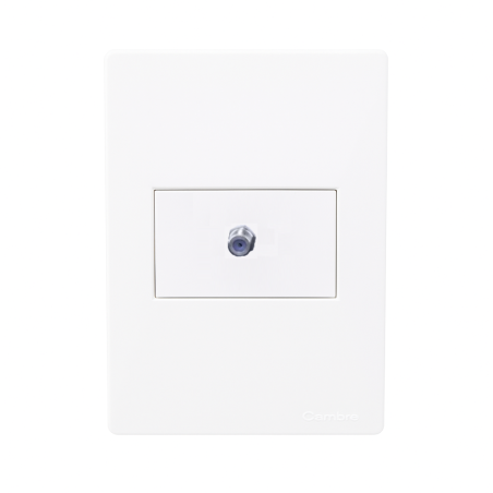 Conjunto armado CAMBRE S.XXII toma tv universal blanco