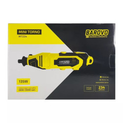 Mini torno multiuso BAROVO MT234 135W + 234 piezas OUTLET