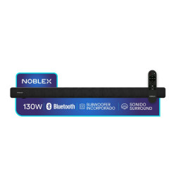 Barra de sonido NOBLEX SB155A 130W RMS All in One