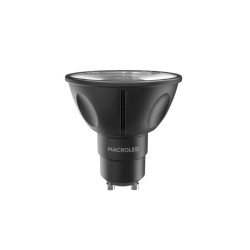 Lámpara led MACROLED dicro GU10 6.5W 2700W luz cálida dimerizable
