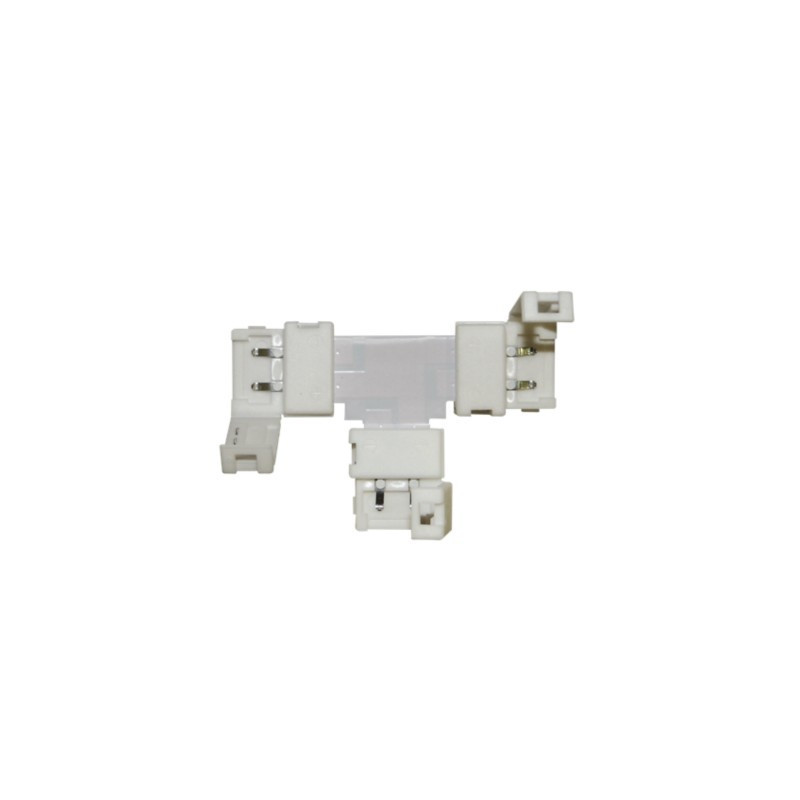 Accesorio TBCin unión T 2 contactos para cinta led