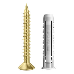 Kit FISCHER taco SX 8mm + tornillo TMF 22x45mm 100 unidades