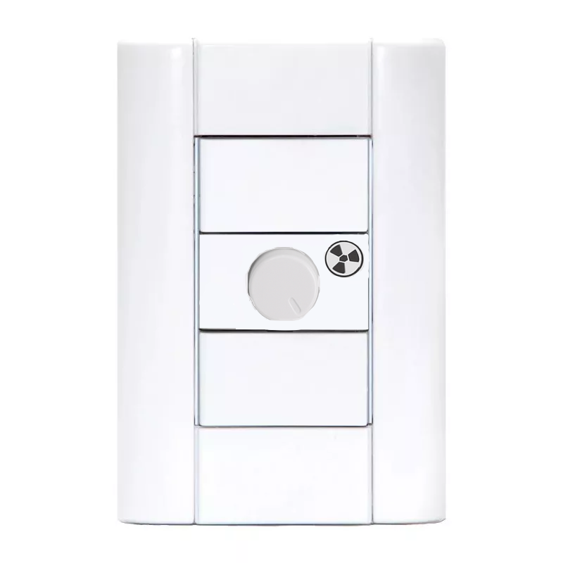 Conjunto armado JELUZ VERONA variador ventilador 150w blanco Conjunto armado JELUZ VERONA variador ventilador 150w blanco