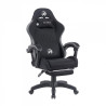Silla gamer NETMAK NM-SG904 Negro con apoya pies