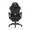 Silla gamer NETMAK NM-SG904 Negro con apoya pies