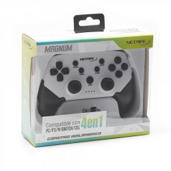 Joystick inalámbrico NETMAK NM-MAGNUM Blanco