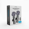 Set x2 micrófonos corbateros NETMAK NM-MC12 USB-C
