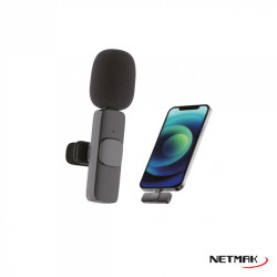 Micrófono corbatero NETMAK NM-MC10 USB-C