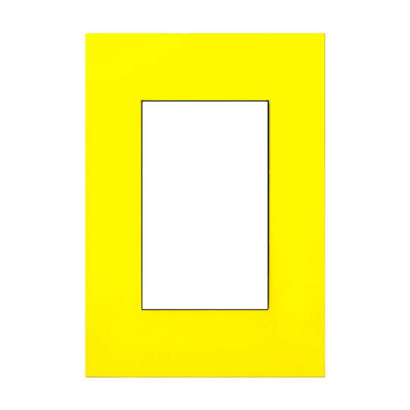 Tapa JELUZ PLATINUM 3 módulos amarillo Tapa JELUZ PLATINUM 3 módulos amarillo