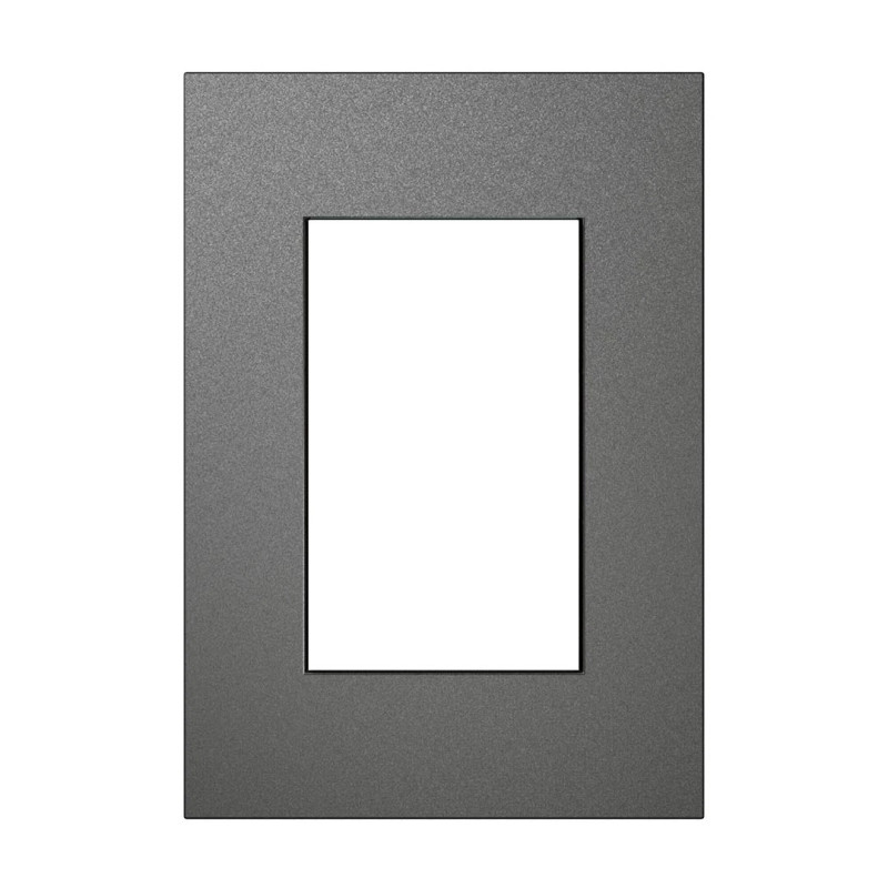 Tapa JELUZ PLATINUM 3 módulos antracita Tapa JELUZ PLATINUM 3 módulos antracita