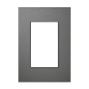 Tapa JELUZ PLATINUM 3 módulos antracita