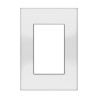Tapa JELUZ PLATINUM 3 módulos blanco