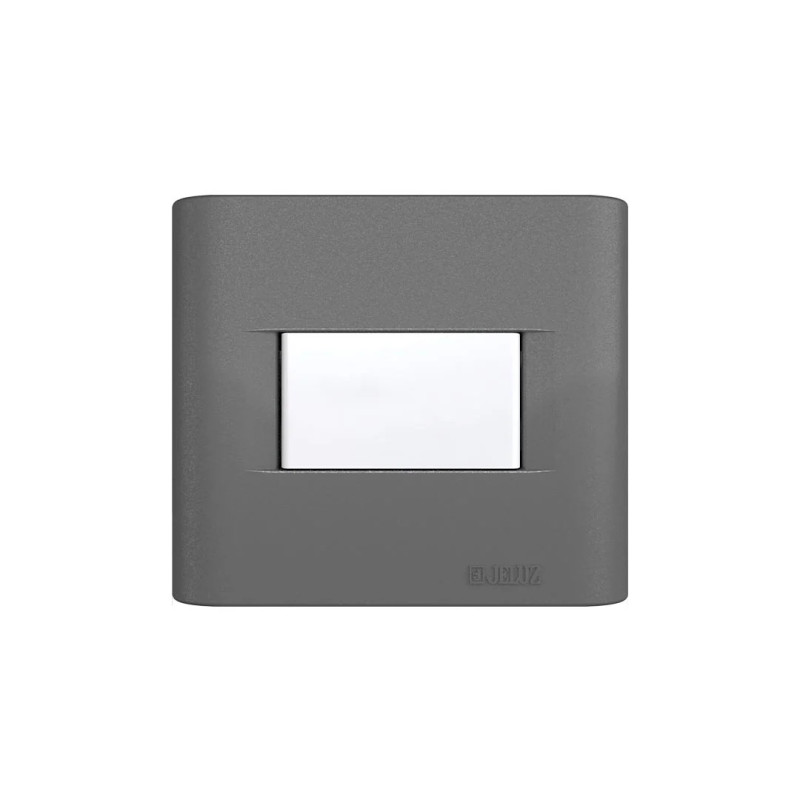 Tapa JELUZ B.O. 1 módulo metal Tapa JELUZ B.O. 1 módulo metal
