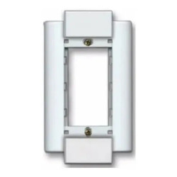 Tapa bastidor JELUZ VERONA 3 módulos blanco