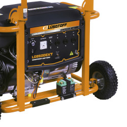 Generador naftero LUSQTOFF LG8500EXT 8500W 380V arranque eléctrico