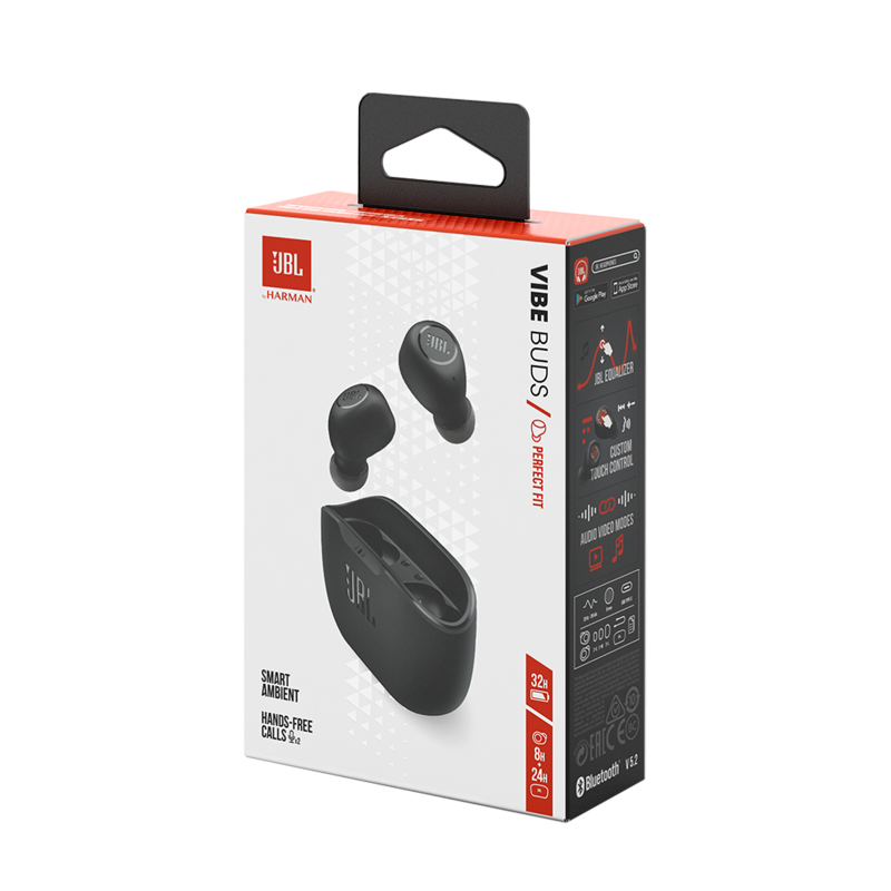 Auriculares bluetooth JBL WAVE BUDS negro Auriculares bluetooth JBL WAVE BUDS negro