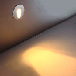 Embutido led 180° ILUMINACIÓN 3W 3000K luz cálida